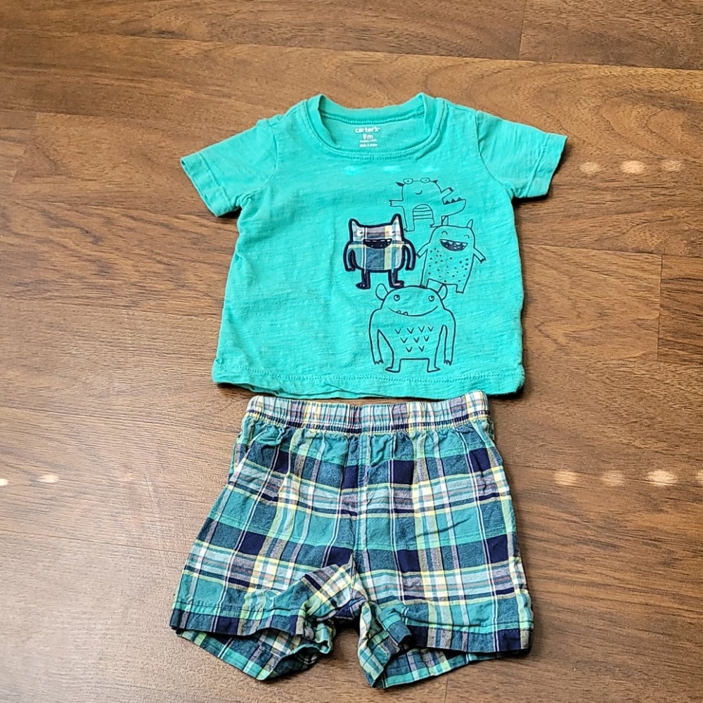 Shirt and shorts